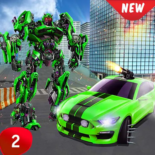 Grand Robot Car Transform 3D Game