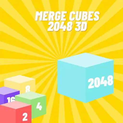 Merge cubes 2048 3D