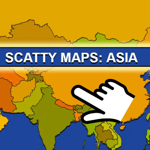 Scatty Maps Asia