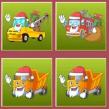 Christmas Trucks Memory