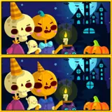 Find Differences Halloween