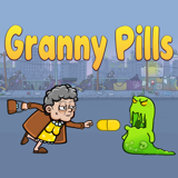 Granny Pills - Defend Cactuses