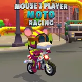 Mouse 2 Player Moto Racing