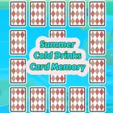 Summer Cold Drinks Card Memory