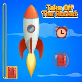 Take Off The Rocket and Collect The Coins