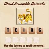 Word Scramble Animals